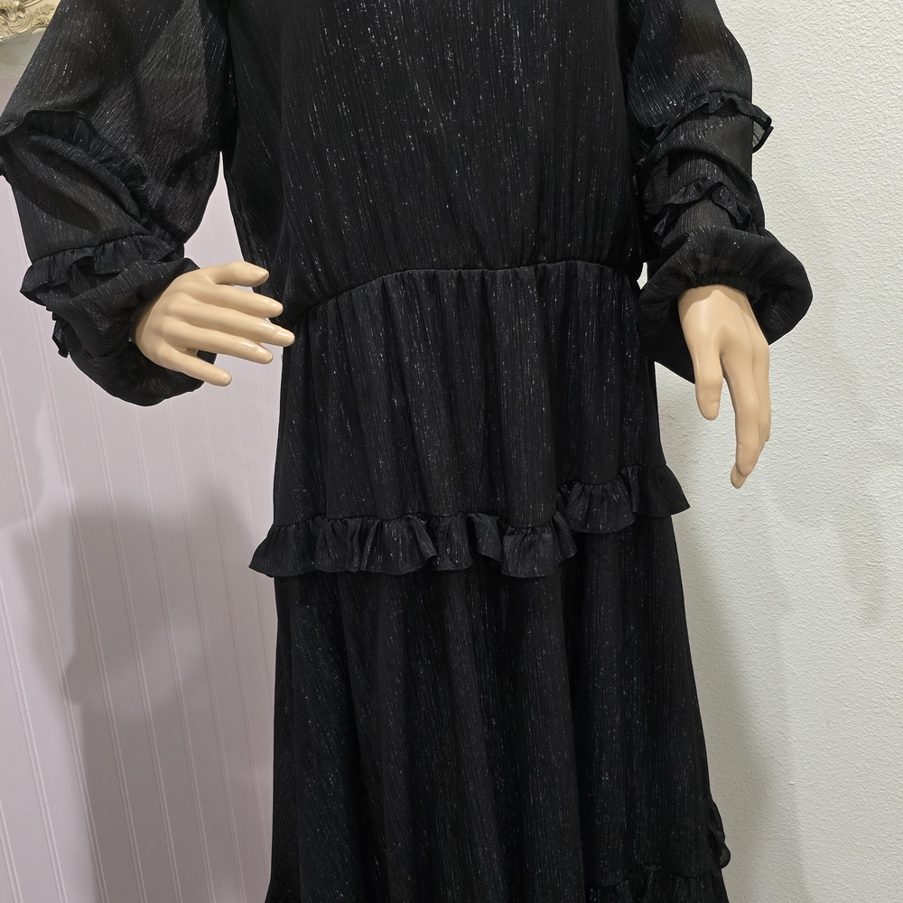 Joyfolie Black Midi Dress